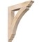 Ekena Millwork Thorton Traditional Smooth Bracket, Douglas Fir, 3 1/2"W x 22"D x 26"H BKT04X22X26THR01SDF - alternate 1